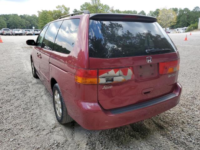 Photo 3 from auction – 2002 HONDA ODYSSEY EX with VIN 5FNRL18692B029630