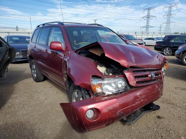 TOYOTA HIGHLANDER 2006 with VIN JTEHP21A460186972 - Photo from auction