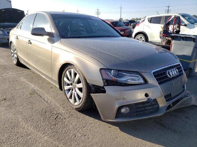 AUDI A4 PREMIUM 2010 with VIN WAUFFAFL4AN053513 - Photo from auction