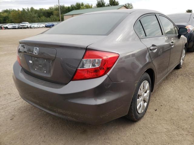 Photo 4 from auction – 2012 HONDA CIVIC LX with VIN 19XFB2F53CE009242