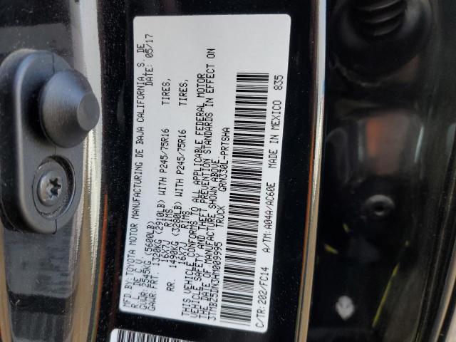 Photo 10 from auction – 2017 TOYOTA TACOMA DOU with VIN 3TMBZ5DN3HM009995