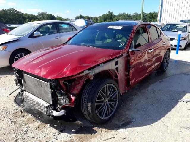 Photo 2 from auction – 2019 GENESIS G70 ELITE with VIN KMTG34LA2KU032270