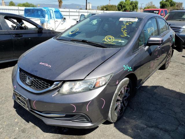 Photo 2 from auction – 2015 HONDA CIVIC EX with VIN 19XFB2F80FE216640