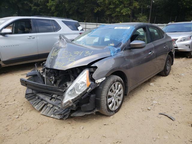Photo 2 from auction – 2015 NISSAN SENTRA S with VIN 3N1AB7AP1FY323431
