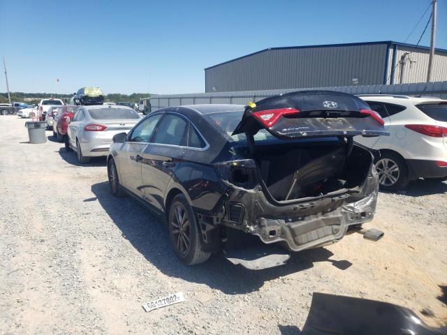 Photo 3 from auction – 2017 HYUNDAI SONATA SE with VIN 5NPE24AF6HH562848