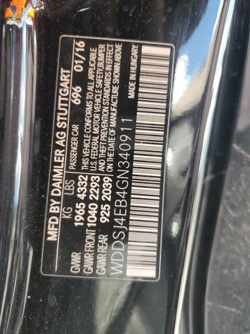 Photo 10 from auction – 2016 MERCEDES-BENZ CLA 250 with VIN WDDSJ4EB4GN340911
