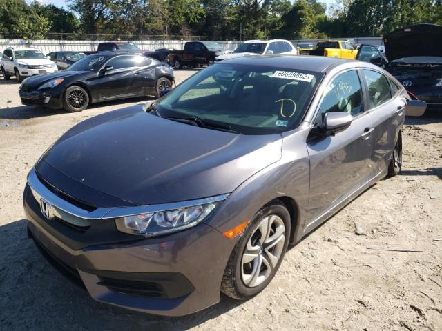 Photo 2 from auction – 2017 HONDA CIVIC LX with VIN 19XFC2F54HE224813