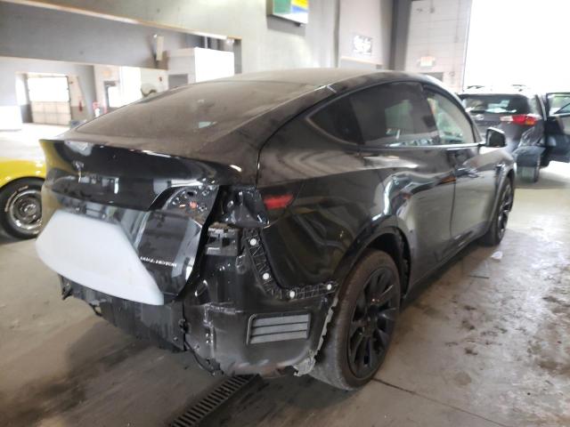Photo 4 from auction – 2021 TESLA MODEL Y with VIN 5YJYGDEE7MF100131