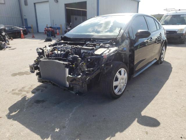 Photo 2 from auction – 2021 TOYOTA COROLLA LE with VIN JTDEPMAE3MJ149859