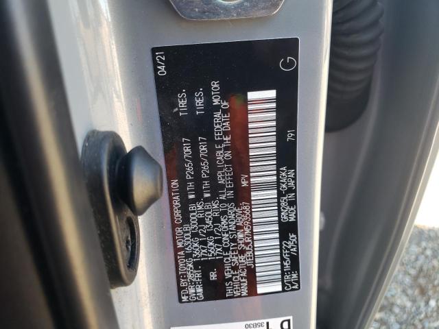 Photo 10 from auction – 2021 TOYOTA 4RUNNER SR with VIN JTEBU5JR7M5935687
