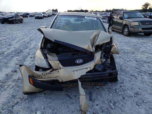 Photo 9 from auction – 2007 KIA RIO BASE with VIN KNADE123176239366
