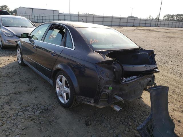 Photo 3 from auction – 2002 AUDI A4 3.0 QUA with VIN WAULT68E62A267872