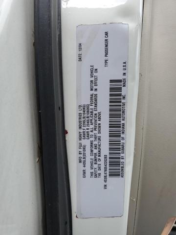 Photo 10 from auction – 2009 SUBARU LEGACY 2.5 with VIN 4S3BL616397230223