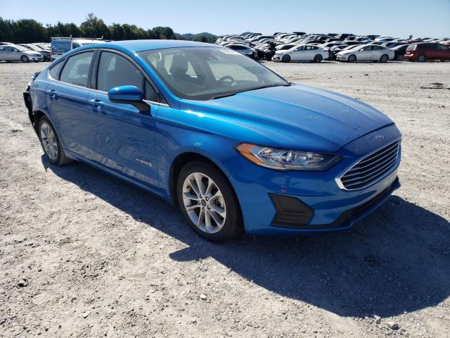 FORD FUSION SE 2019 with VIN 3FA6P0LU8KR168580 - Photo from auction
