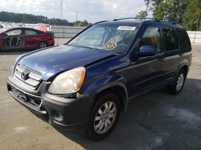 Photo 2 from auction – 2005 HONDA CR-V EX with VIN JHLRD78895C030301