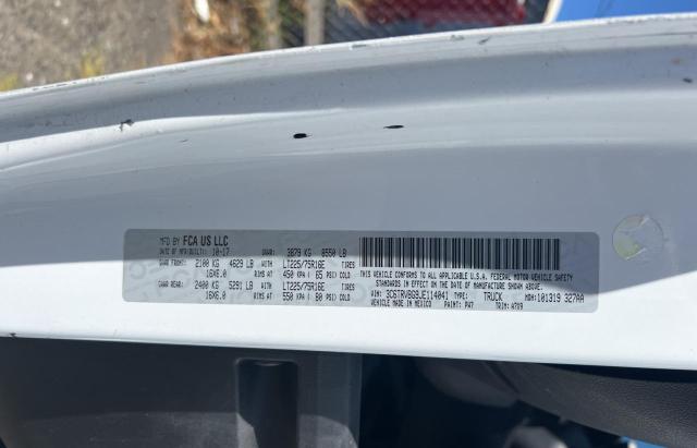 Photo 10 from auction – 2018 RAM PROMASTER with VIN 3C6TRVBG9JE114041