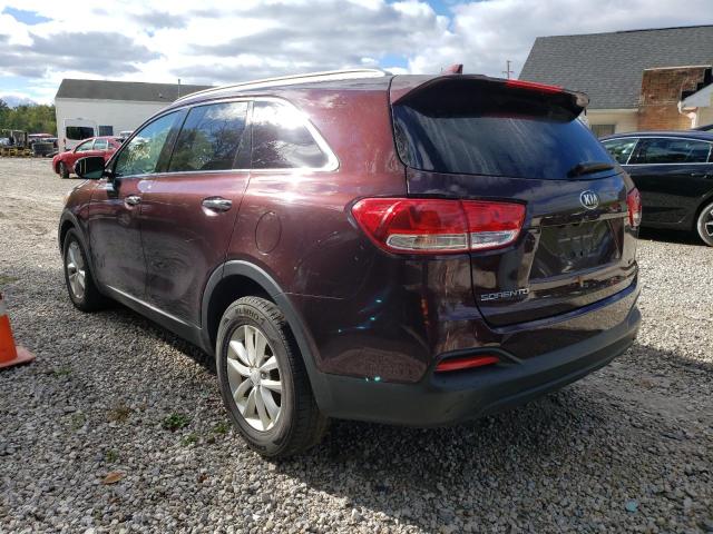 Photo 3 from auction – 2016 KIA SORENTO LX with VIN 5XYPG4A33GG014098