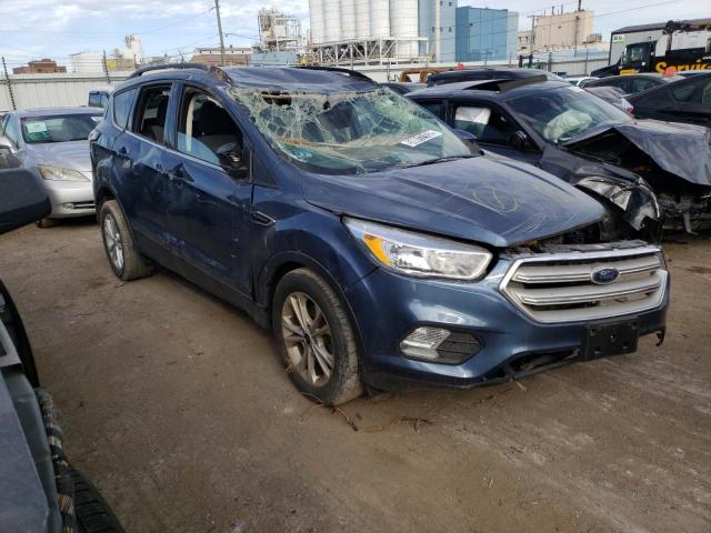 FORD ESCAPE SE 2018 with VIN 1FMCU0GD8JUB99640 - Photo from auction