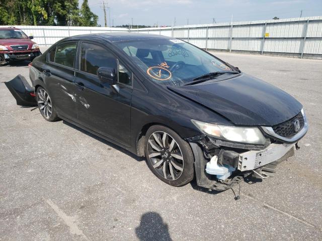 HONDA CIVIC EXL 2014 with VIN 19XFB2F95EE235627 - Photo from auction