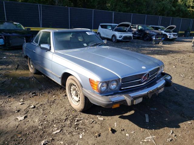 MERCEDES-BENZ 380 SL 1985 with VIN WDBBA45C4FA032452 - Photo from auction