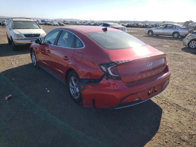 Photo 3 from auction – 2021 HYUNDAI SONATA SE with VIN 5NPEG4JA0MH091828