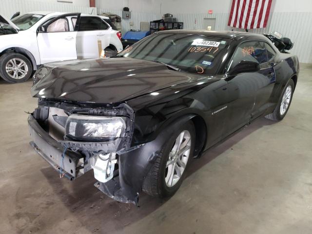 Photo 2 from auction – 2015 CHEVROLET CAMARO LS with VIN 2G1FB1E35F9103547