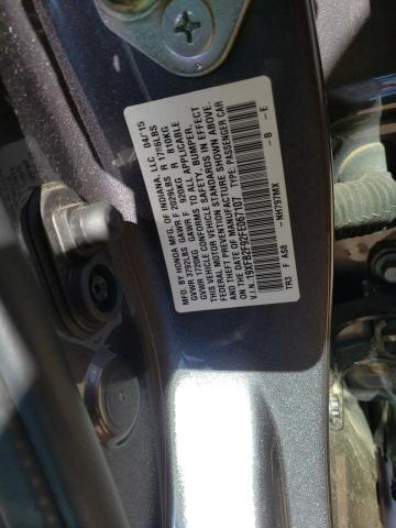 Photo 10 from auction – 2015 HONDA CIVIC EXL with VIN 19XFB2F92FE067107