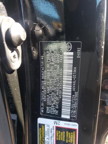Photo 10 from auction – 2010 TOYOTA CAMRY BASE with VIN 4T1BF3EK0AU054634