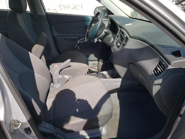 Photo 5 from auction – 2009 KIA RIO 5 SX with VIN KNADE243896587171