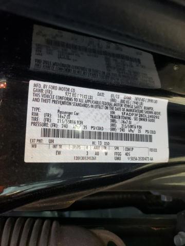 Photo 10 from auction – 2013 FORD FOCUS SE with VIN 1FADP3F28DL249292