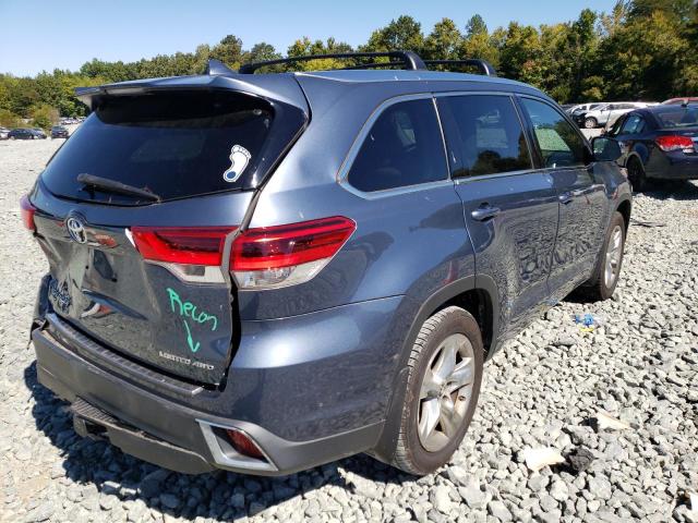 Photo 4 from auction – 2017 TOYOTA HIGHLANDER with VIN 5TDDZRFH3HS473280
