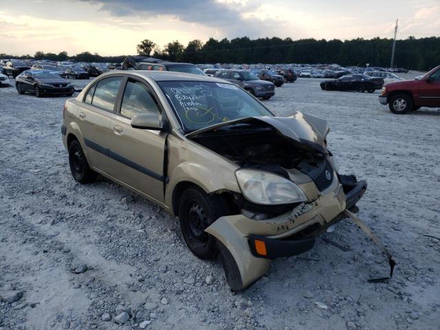 KIA RIO BASE 2007 with VIN KNADE123176239366 - Photo from auction