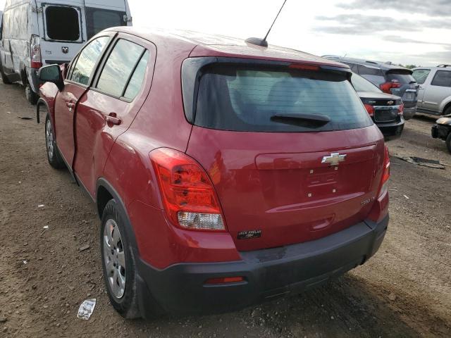 Photo 3 from auction – 2015 CHEVROLET TRAX LS with VIN KL7CJKSB2FB089522
