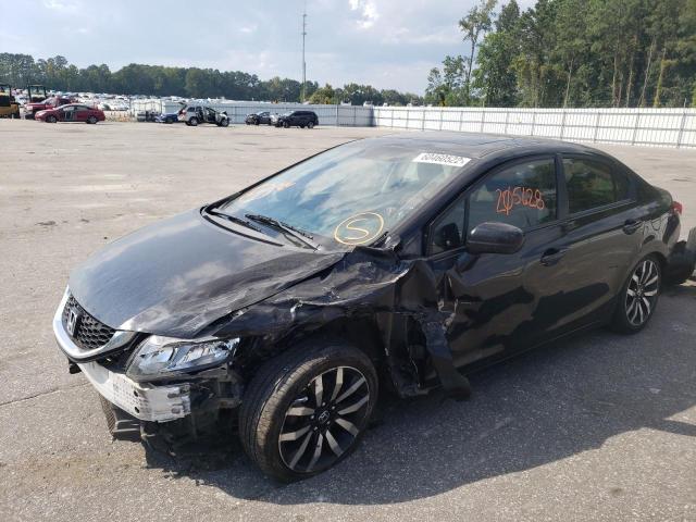 Photo 2 from auction – 2014 HONDA CIVIC EXL with VIN 19XFB2F95EE235627