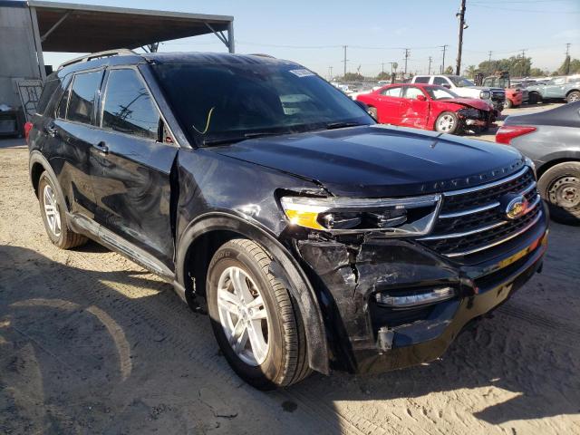 FORD EXPLORER X 2020 with VIN 1FMSK7DH1LGA92786 - Photo from auction