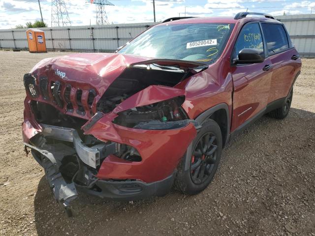 Photo 2 from auction – 2016 JEEP CHEROKEE S with VIN 1C4PJLAB3GW257223