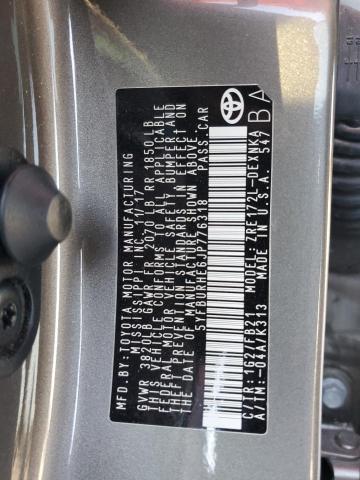 Photo 10 from auction – 2018 TOYOTA COROLLA L with VIN 5YFBURHE6JP776318