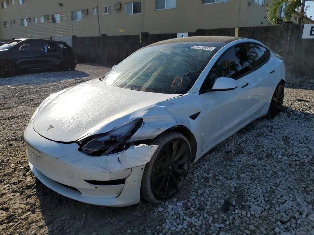 Photo 2 from auction – 2020 TESLA MODEL 3 with VIN 5YJ3E1EC0LF624779