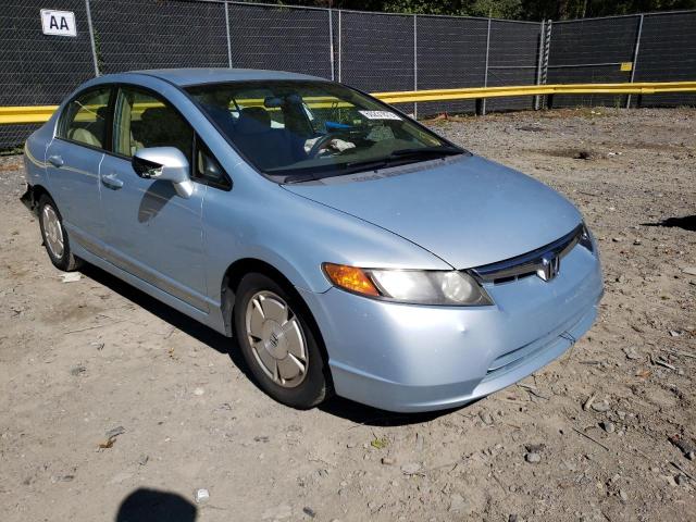HONDA CIVIC HYBR 2007 with VIN JHMFA36227S027330 - Photo from auction