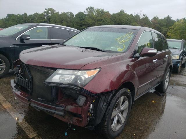 Photo 2 from auction – 2012 ACURA MDX TECHNO with VIN 2HNYD2H38CH546430