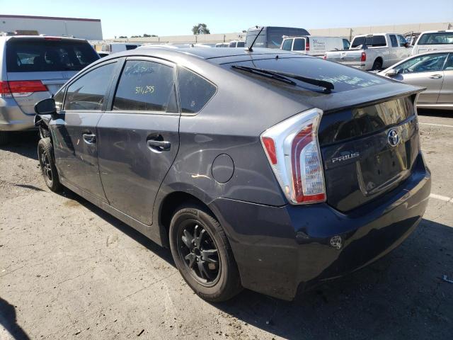 Photo 3 from auction – 2013 TOYOTA PRIUS with VIN JTDKN3DU6D5629344