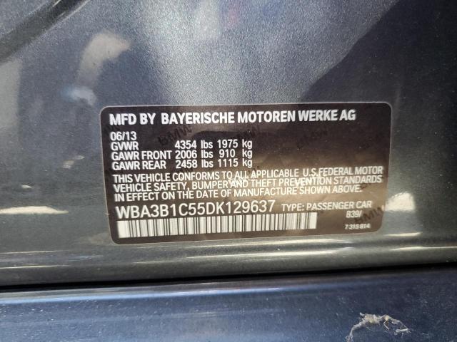 Photo 10 from auction – 2013 BMW 320 I with VIN WBA3B1C55DK129637