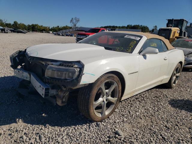 Photo 2 from auction – 2014 CHEVROLET CAMARO LT with VIN 2G1FB3D32E9185149