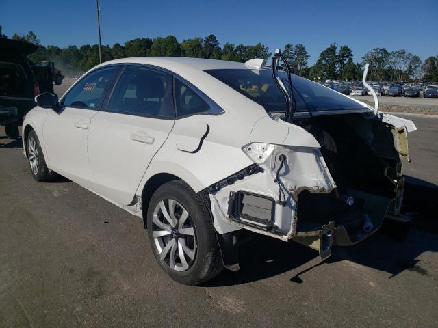 Photo 3 from auction – 2022 HONDA CIVIC LX with VIN 2HGFE2F21NH509986