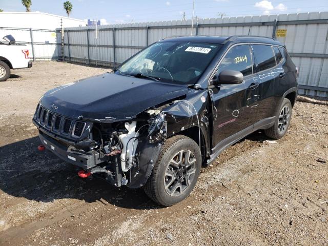 Photo 2 from auction – 2019 JEEP COMPASS TR with VIN 3C4NJDDB3KT754084