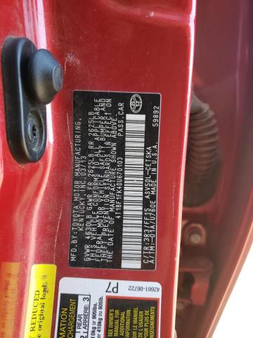 Photo 10 from auction – 2013 TOYOTA CAMRY with VIN 4T1BF1FK4DU670103