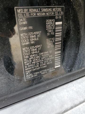 Photo 10 from auction – 2016 NISSAN ROGUE S with VIN KNMAT2MT5GP701968