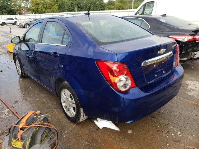 Photo 3 from auction – 2014 CHEVROLET SONIC LT with VIN 1G1JC5SH9E4168336