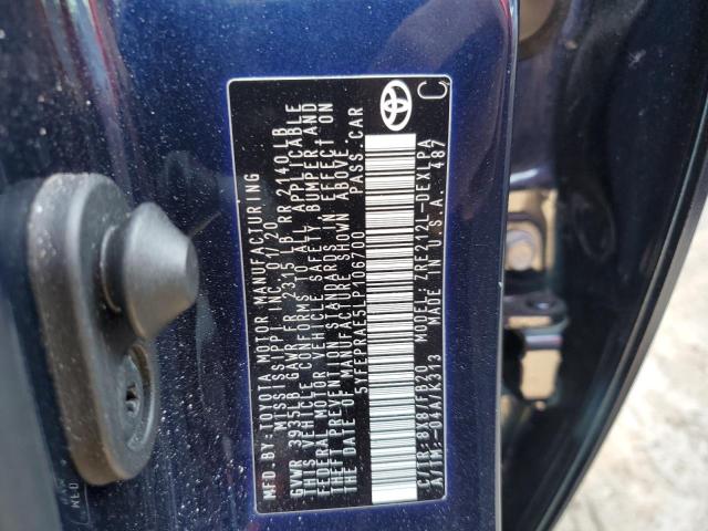 Photo 10 from auction – 2020 TOYOTA COROLLA LE with VIN 5YFEPRAE5LP106700