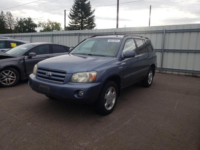 Photo 2 from auction – 2006 TOYOTA HIGHLANDER with VIN JTEEP21A560147990